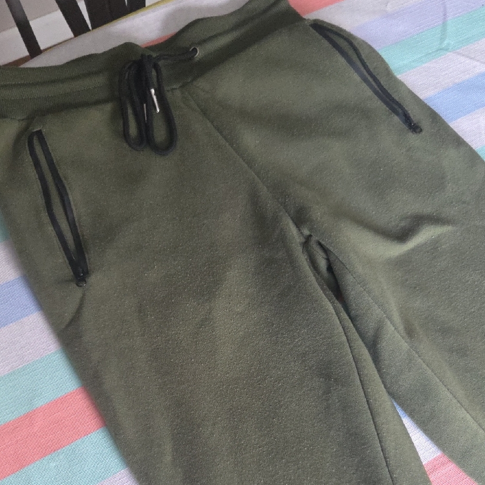 Olive Green Men's Sweatpants